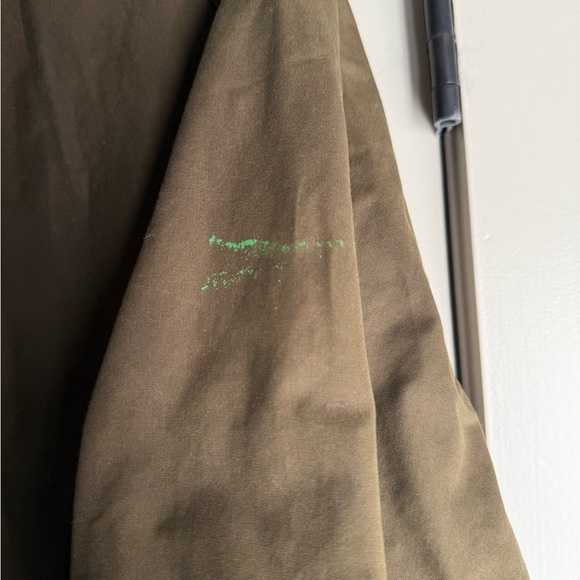 Barbour Olive Green Waxed Classic Bedale Jacket - Picture 6 of 8